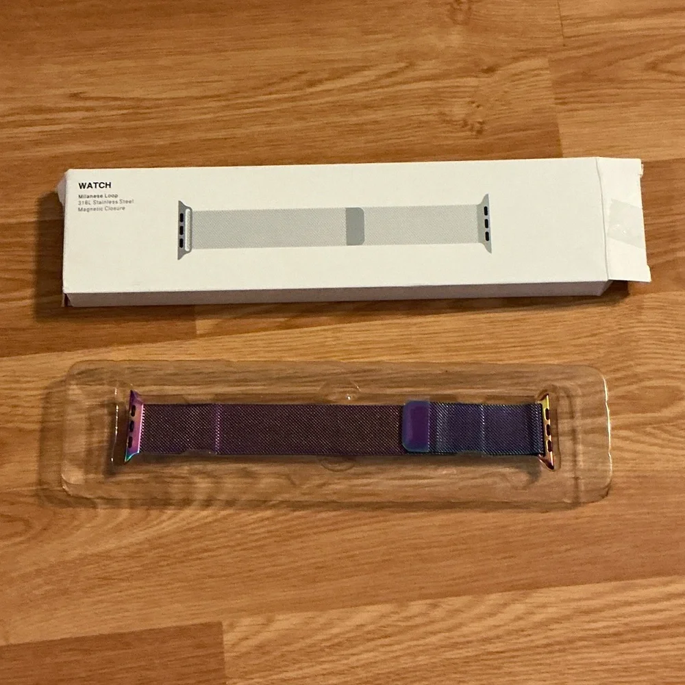 Iridescent Watch Band for Electronics Wearables